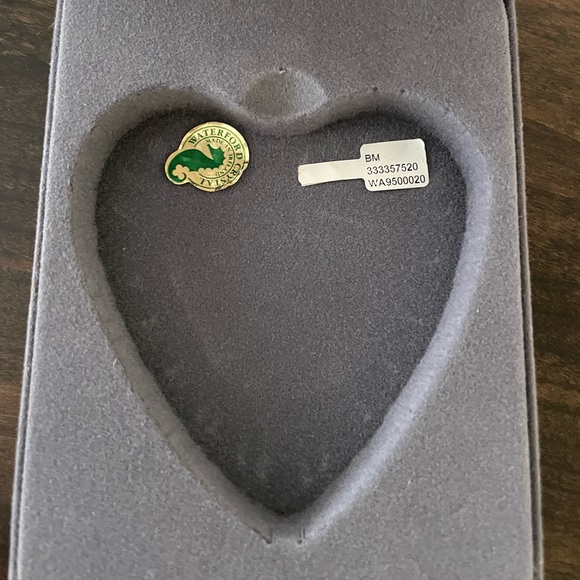 Waterford Crystal Heart Shaped Trinket Dish - Picture 5 of 6